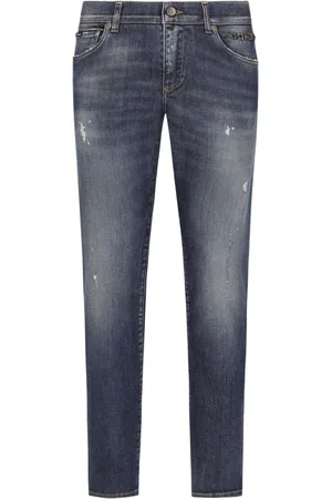 Dolce & Gabbana Skinny-Jeans im Distressed-Look