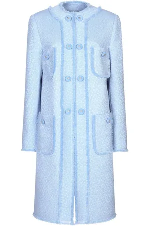 Dolce & Gabbana Einreihiger Boucle-Mantel