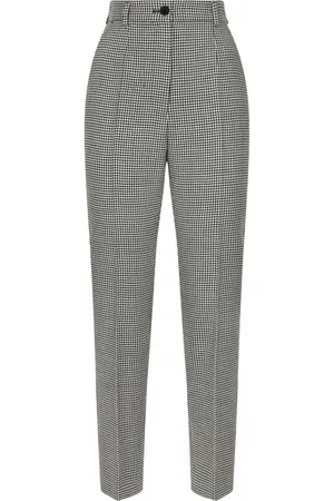 Dolce & Gabbana Hose mit Hahnentrittmuster
