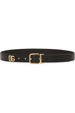 Dolce & Gabbana Gürtel mit Logo-Schild