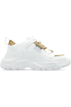VERSACE Sneakers mit Glitter-Detail