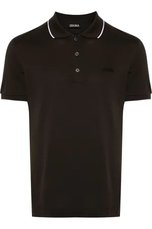 Ermenegildo Zegna Poloshirt mit Logo-Stickerei