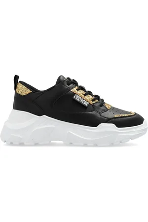 VERSACE Sneakers mit Glitter-Detail