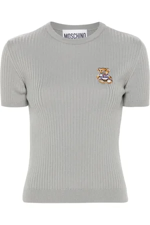 Moschino Trägershirt mit Teddy-Print