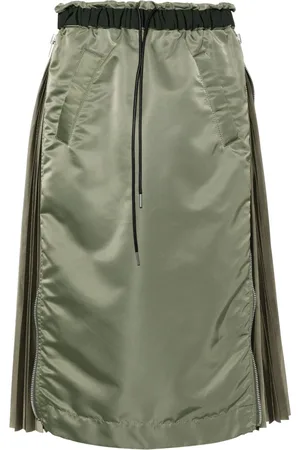 SACAI Midirock mit Falten