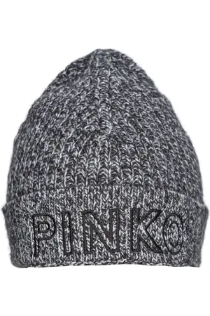 Pinko Beanie mit Logo-Stickerei
