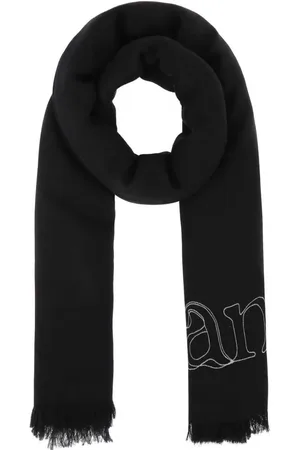 Alexander McQueen Kaschmirschal mit Logo-Print