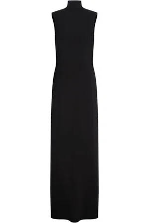 Alberta Ferretti Kleid mit Stehkragen