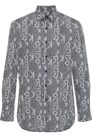 Karl Lagerfeld Hemd mit Logo-Print