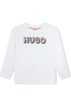 HUGO BOSS T-Shirt aus Bio-Baumwolle mit Logo-Print