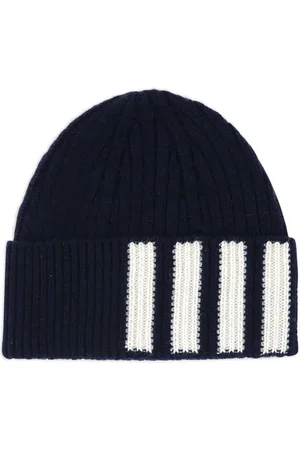 Thom Browne Gerippte Beanie aus Kaschmir