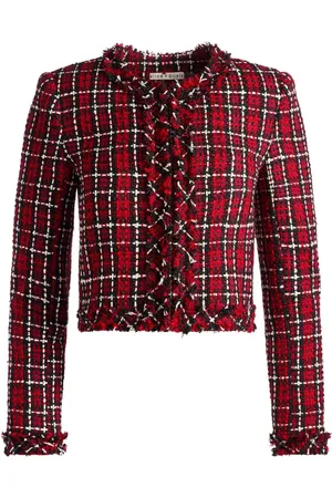 ALICE+OLIVIA Kidman Cropped-Jacke