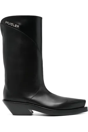 MUGLER Stiefel mit Logo