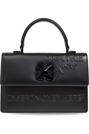 OFF-WHITE Shopper mit Logo-Schild