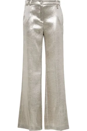 Patrizia Pepe Tief sitzende Hose aus Satin