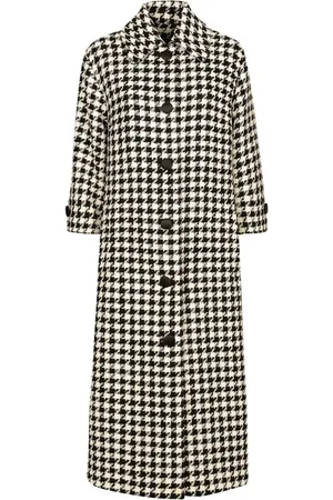 Dolce & Gabbana Trenchcoat mit Hahnentrittmuster