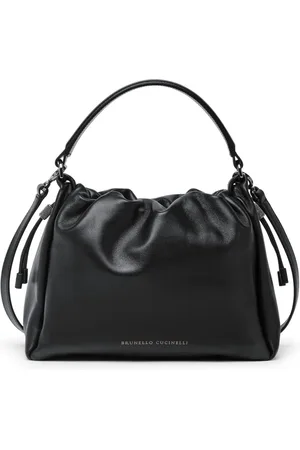 Brunello Cucinelli Kleine Mellow Beuteltasche
