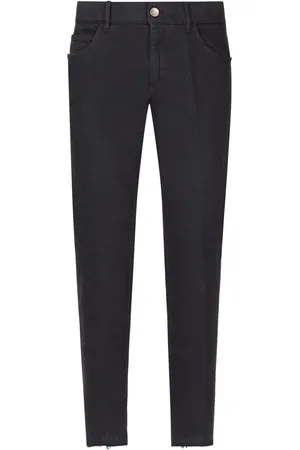 Dolce & Gabbana Schmale Jeans mit Bügelfalten