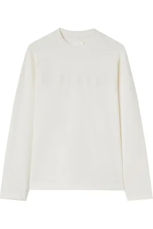 Jil Sander Langarmshirt mit Logo-Print