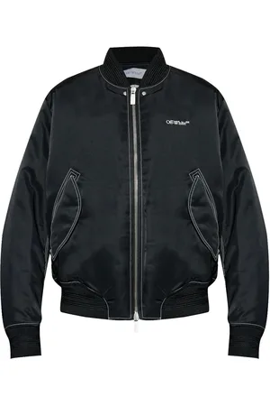 OFF-WHITE Bomberjacke mit Logo-Stickerei