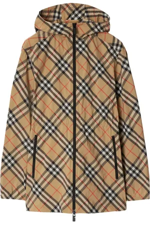 Burberry Kapuzenmantel mit Nova-Karo