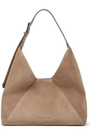 Brunello Cucinelli BC Duo Tote Bag aus Wildleder