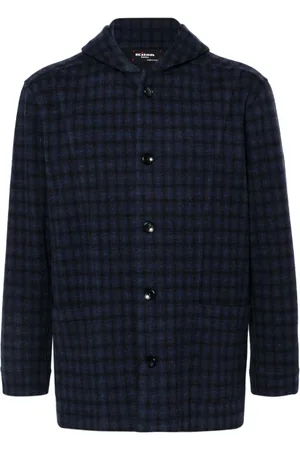 Kiton Karierte Jacke