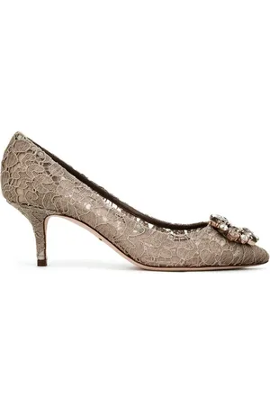 Dolce & Gabbana Pumps mit Spitzenbenzug