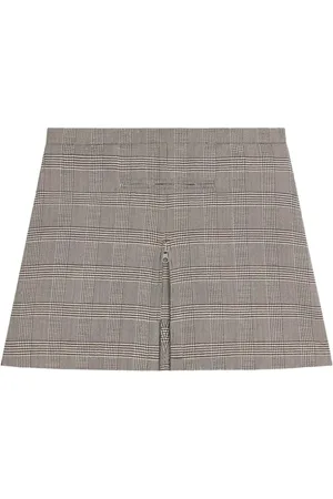 Courrèges Tweed-Minirock in A-Linie