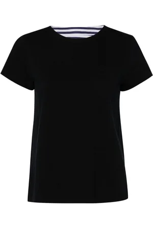 SACAI T-Shirt mit Einsätzen