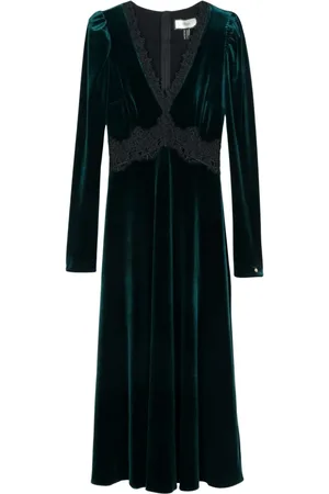 NISSA Maxikleid mit Logo-Schild