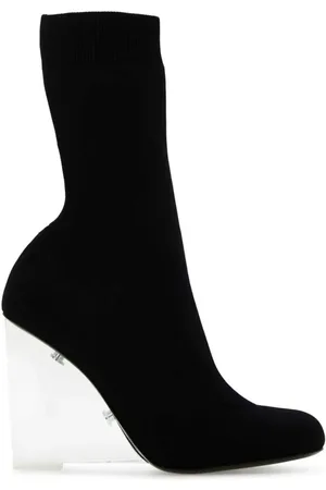 Alexander McQueen Shard Sock-Boots mit transparentem Absatz