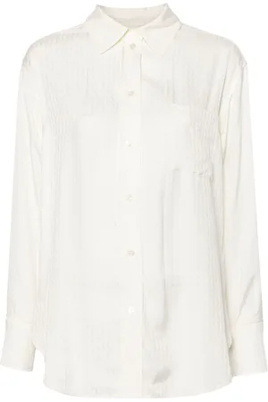 Victoria Beckham Hemd mit Monogramm