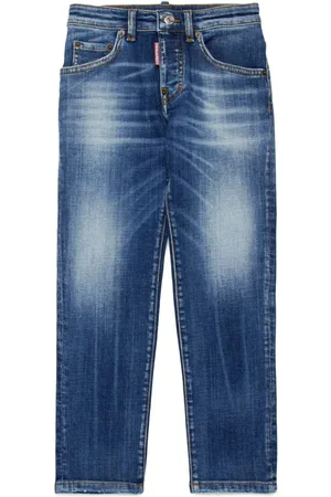 Dsquared2 Halbhohe Stanislav Slim-Fit-Jeans