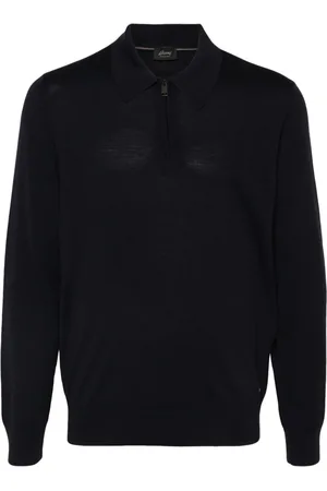 BRIONI Poloshirt mit Reißverschluss