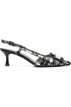 ROBERTO FESTA Pumps mit Kristallschnalle 65mm
