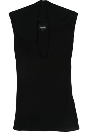 Giorgio Armani Oberteil aus Jersey