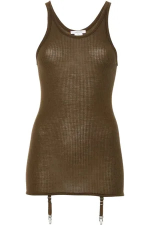 LEMAIRE Nahtloses Tanktop mit Hosenträgern