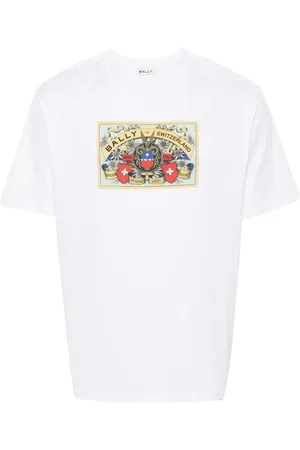 Bally T-Shirt mit Crest-Print