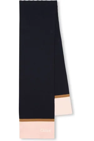 Chloé Strickschal mit Logo