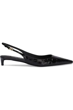 Dolce & Gabbana Slingback-Pumps mit Kroko-Effekt 30mm