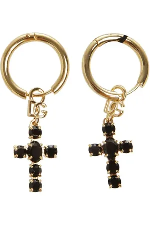 Dolce & Gabbana Creolen mit Kreuz
