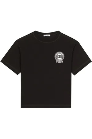 Dolce & Gabbana T-Shirt mit DG-Stickerei