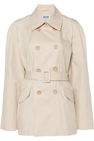 Moschino Trenchcoat mit Kettendetail