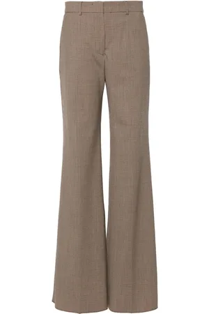 Sportmax Ausgestellte Hose mit Karomuster