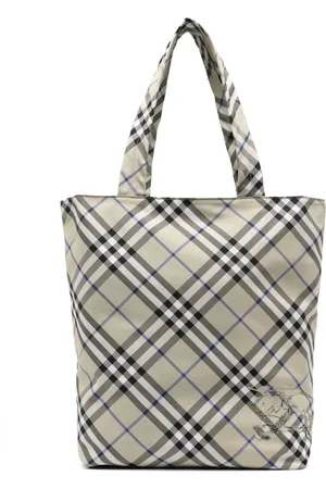 Burberry Tote Bag mit Equestrian Knight-Stickerei
