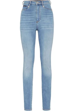 Philipp Plein Skinny-Jeans mit hohem Bund