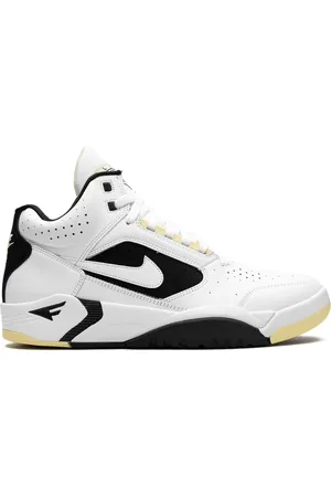 Nike Air Flight Lite Mid White/Lemon/Black/White Sneakers