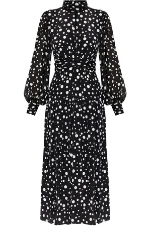 Diane von Furstenberg Gepunktetes Kleid