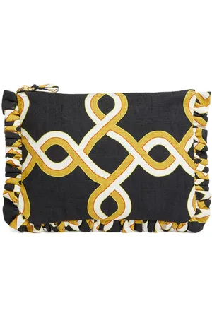 La DoubleJ Clutch mit Tackle-Print